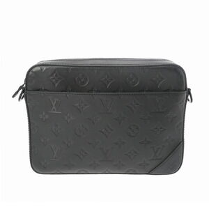 Louis Vuitton Shadow Black Duo Messenger Noir Black Shoulder Bag